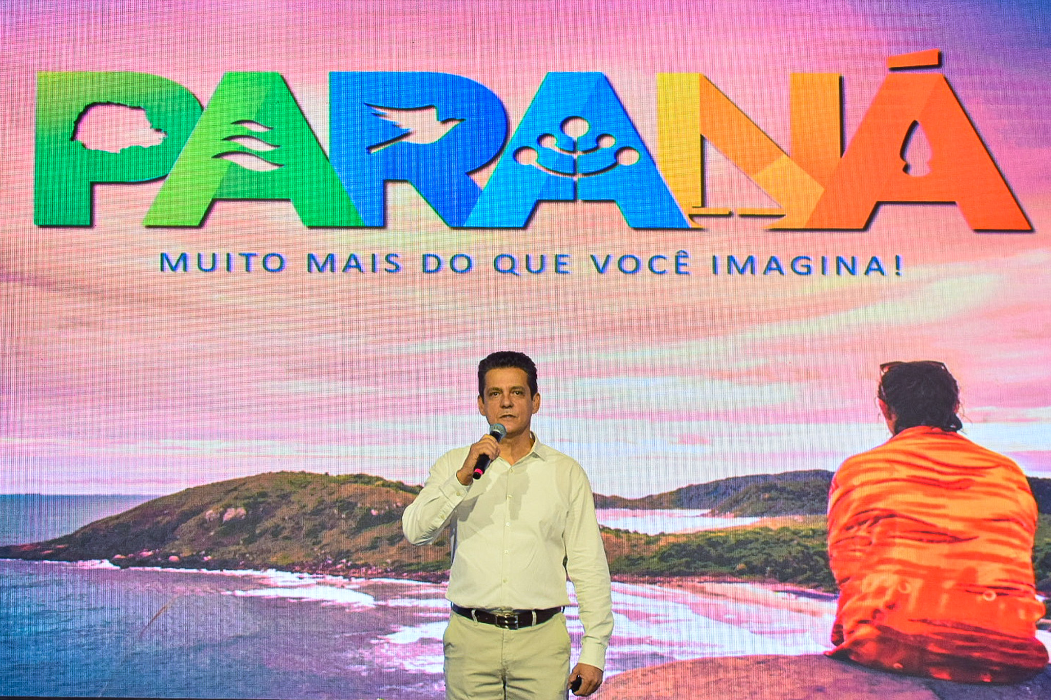 Eduy de Azevedo, representante do destino Paraná Eduy de Azevedo, representante do destino Paraná