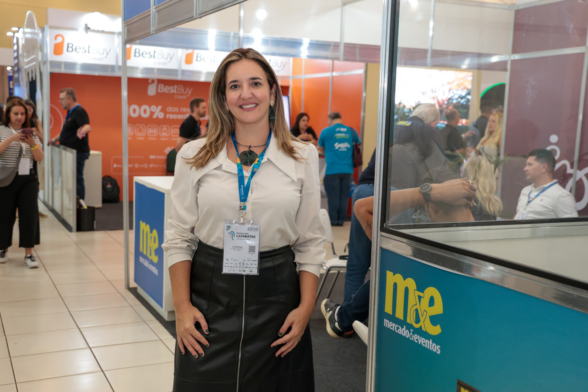 Elaine Tenelero, diretora executiva do Visit Iguassu Elaine Tenelero, diretora executiva do Visit Iguassu