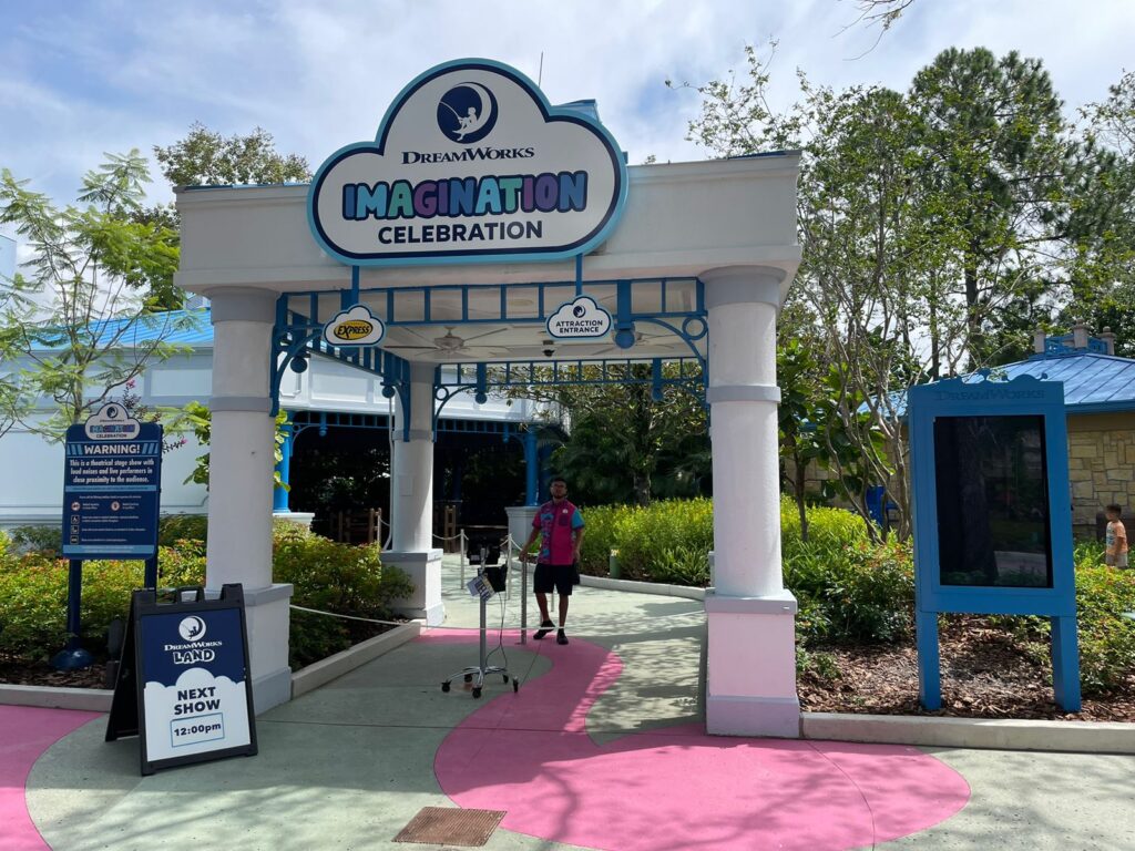 Entrada do Imagination Celebration
