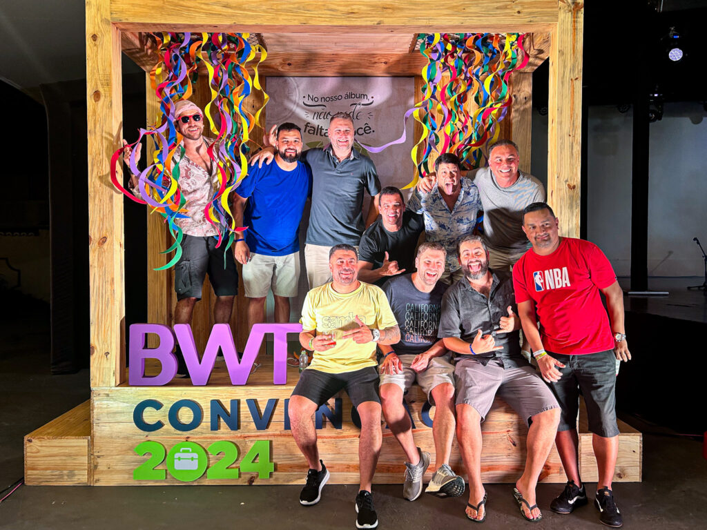 Equipe da BWT e parceiros