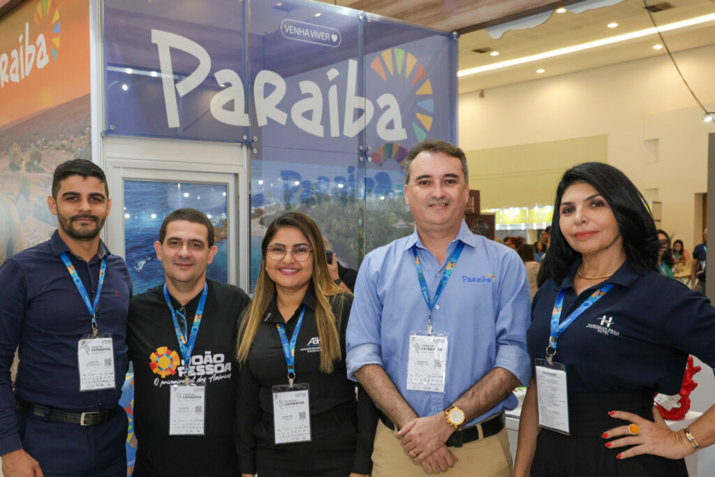 Equipe da Paraiba Paraíba investe em estande próprio pela primeira vez no Festival das Cataratas