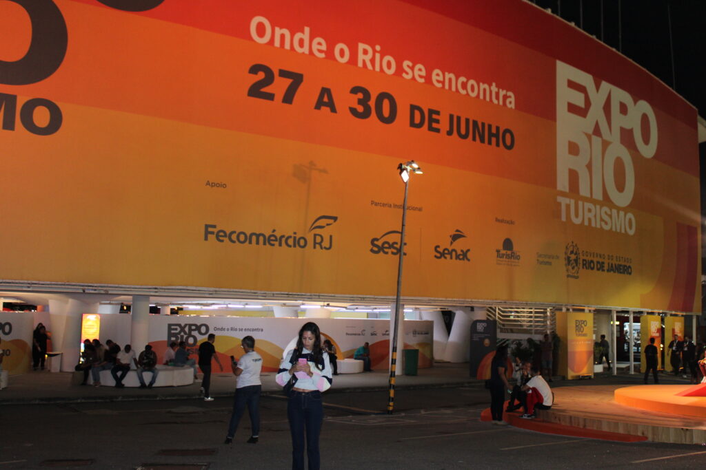Fachada principal da ExpoRio Fachada principal da ExpoRio