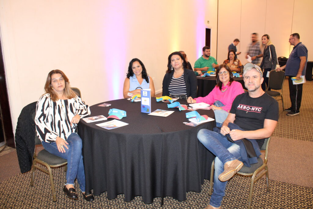 Agentes do interior marcaram presença no evento