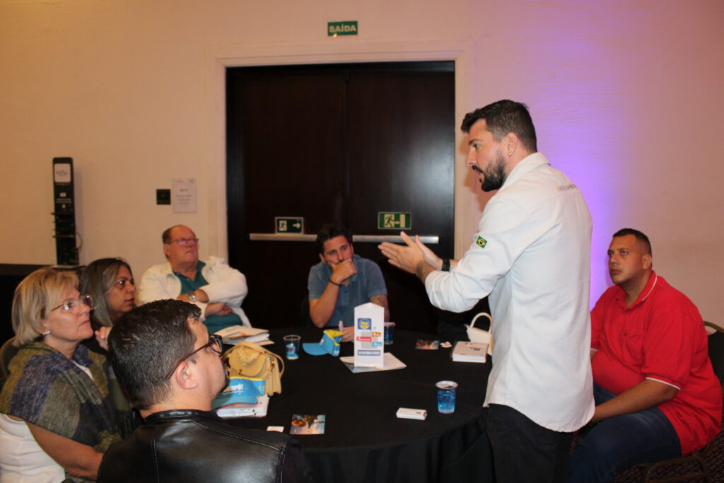 Douglas Diniz, da ETS durante o Speed Network