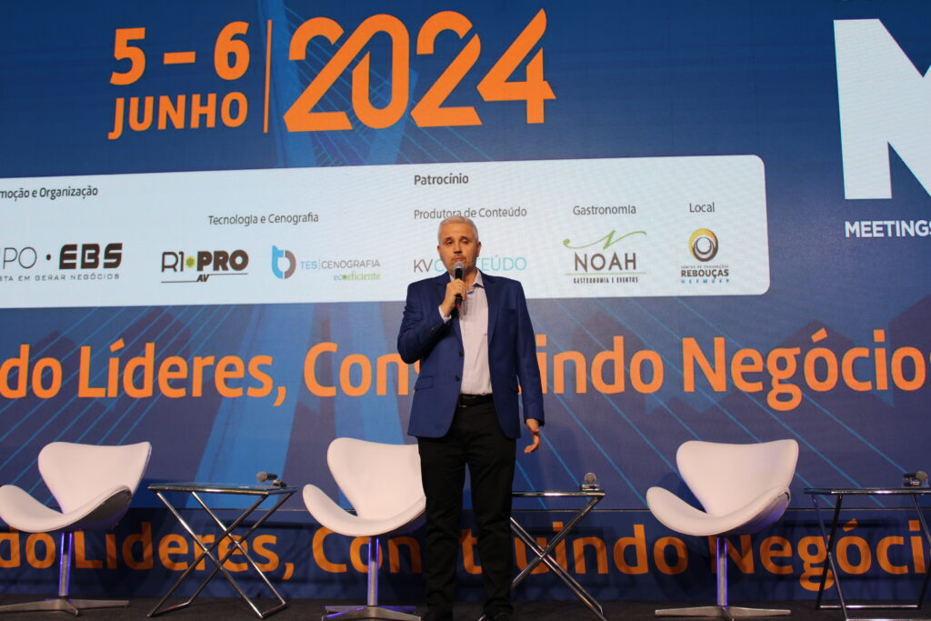 Marcello Baranowsky, CEO do Grupo EBS, abriu a feira nesta quarta-feira (05) Marcello Baranowsky, CEO do Grupo EBS, abriu a feira nesta quarta-feira (05)