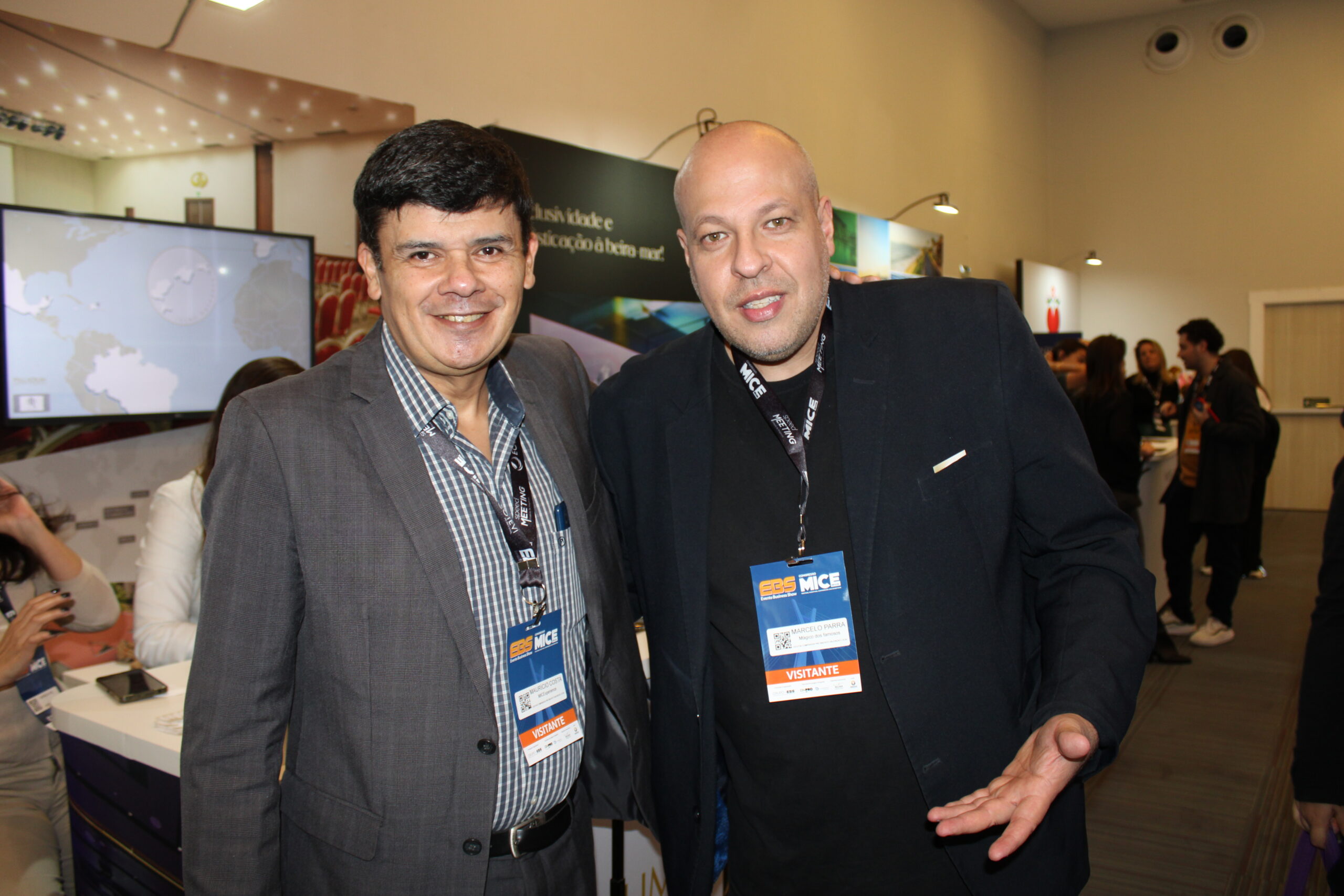 Mauricio Costa, presidente da Espaços S/A e Marcelo Parra
