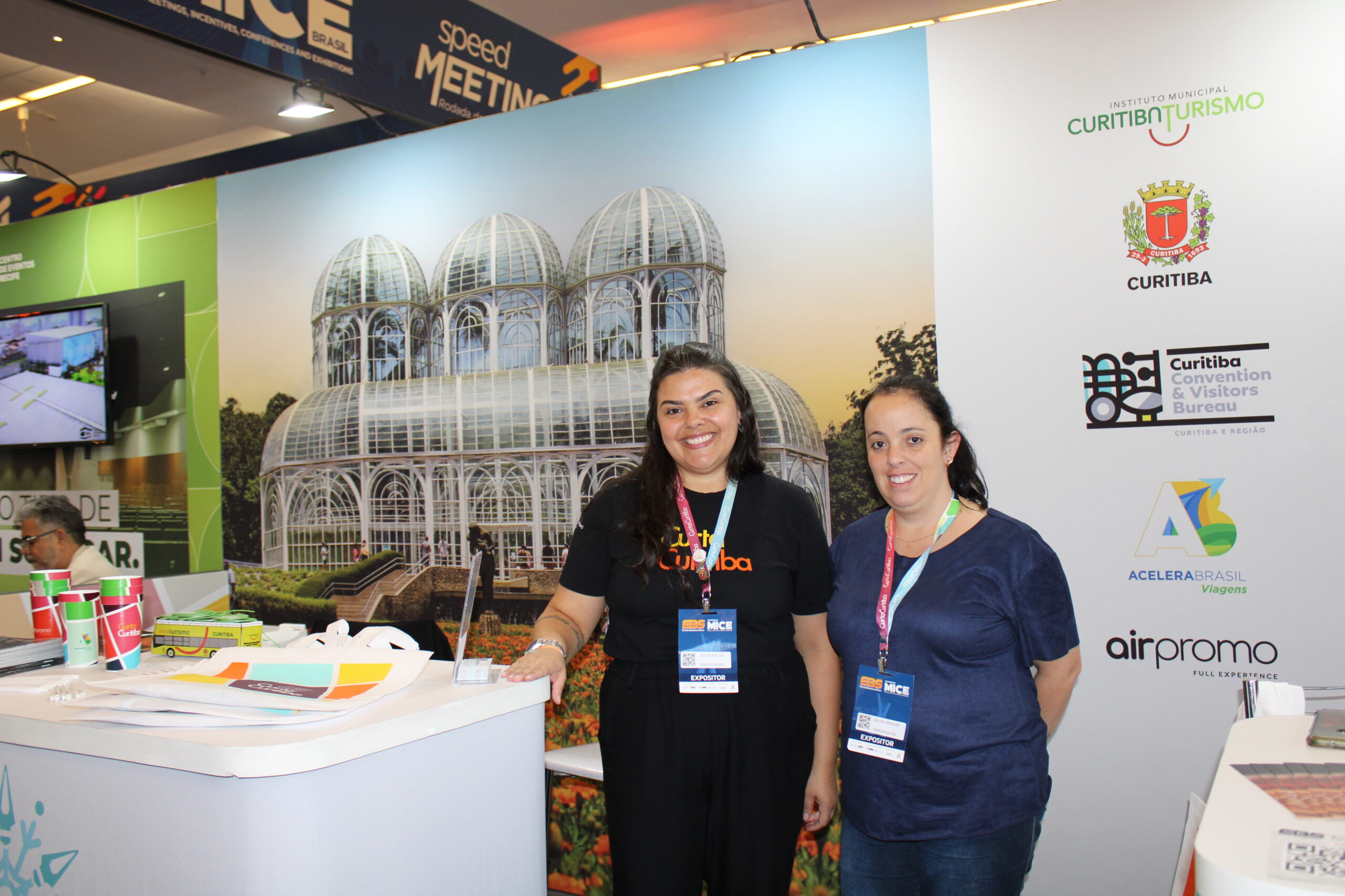 Jessica Elisa e Celita Weigert, de Curitiba