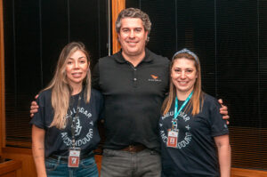 Rafaela Soares, Juarez Neto e Soraya Romano (Divulgação/Ancoradouro)