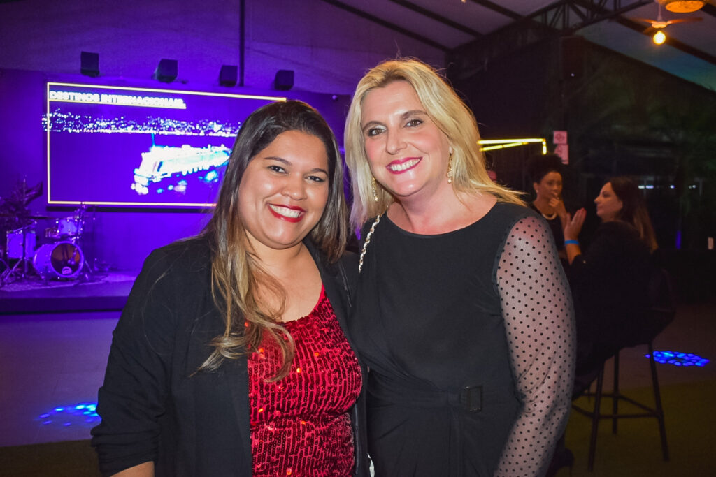 Lucilene Chaves, da ViagensPromo e Floris Chierigatti, da Vero Viagens