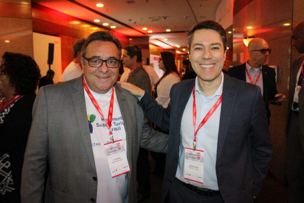 Luiz Miranda e Gustavo Grisa, da Setur SP Luiz Miranda e Gustavo Grisa, da Setur SP