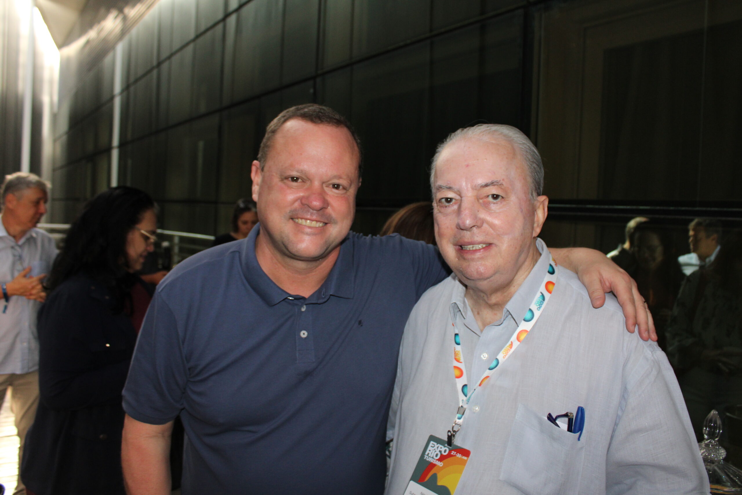Marcelo Monfort, assessor da SETRJ, e Nilo Félix, subsecretário de Turismo Marcelo Monfort, assessor da SETRJ, e Nilo Félix, subsecretário de Turismo