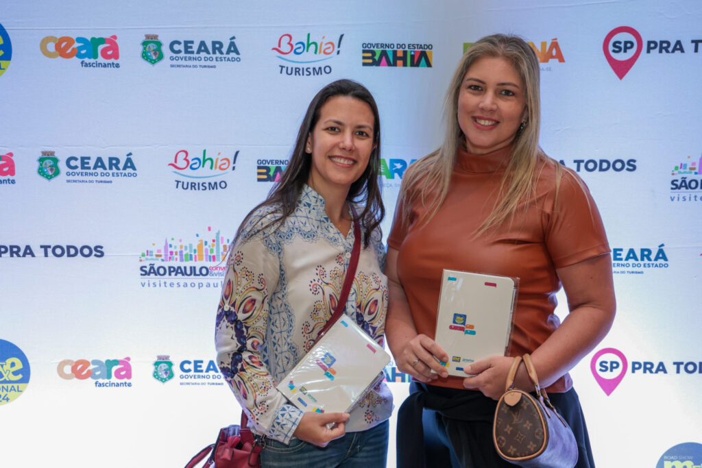 Maria Augusta Araújo e Eline Leandro Cia, da Trip Company Turismo