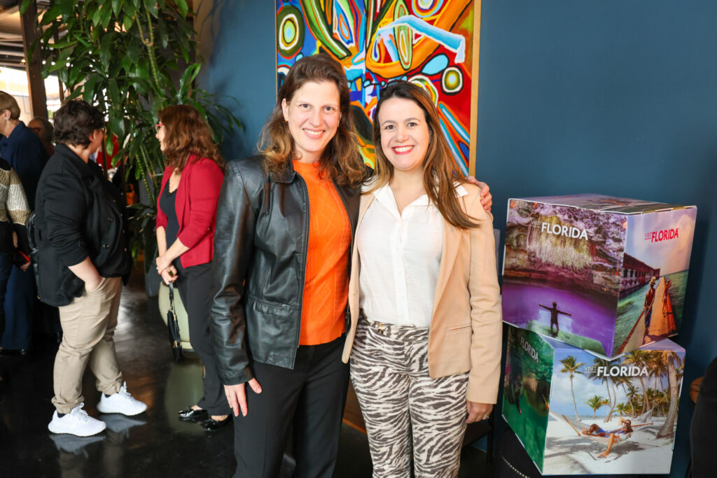 Mariana Alcorta e Juliana Assumpção, da Abav-SP Aviesp