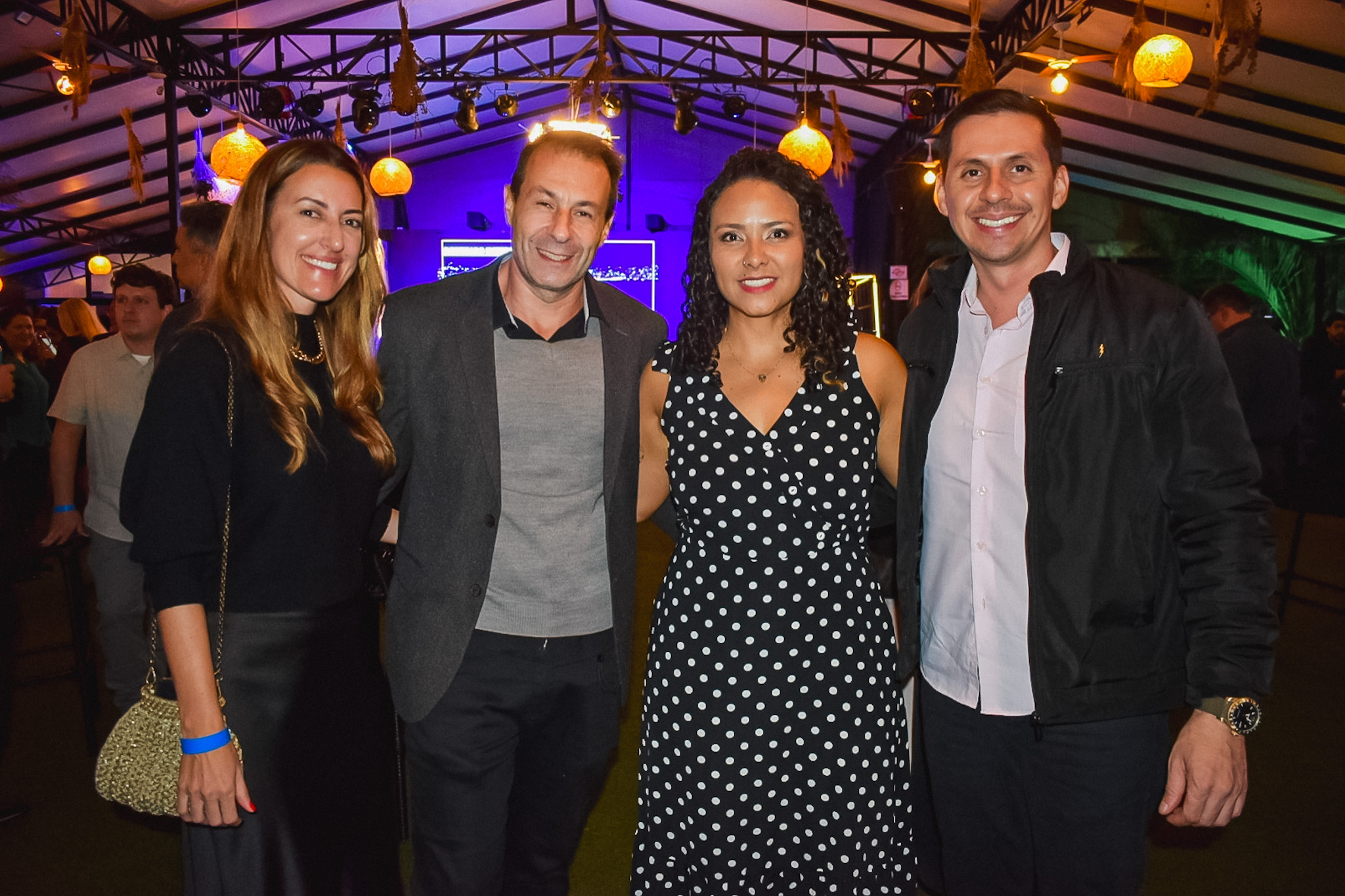 Marina Moreira, André Allegri, da Krooze; e Miriã Nascimento, da Costa Cruzeiros com Vinícius Soares, da Quero Navegar Marina Moreira, André Allegri, da Krooze; e Miriã Nascimento, da Costa Cruzeiros com Vinícius Soares, da Quero Navegar