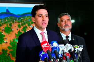 Ministros Silvio Costa e Paulo Pimenta (Sérgio Francês/MPor)