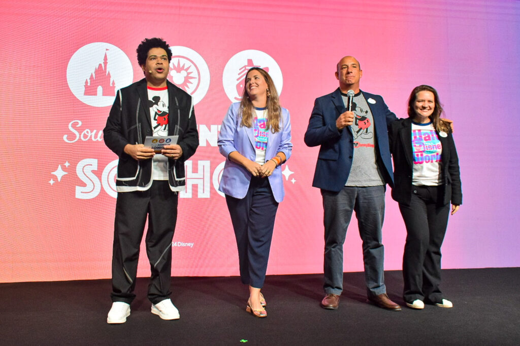 O evento foi um momento importante para a equipe da Disney do Brasil reforçar a parceria com os agentes de viagens