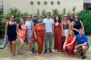 Participantes da famtour da TBO na Rota das Falésias (Divulgacão:TBO)