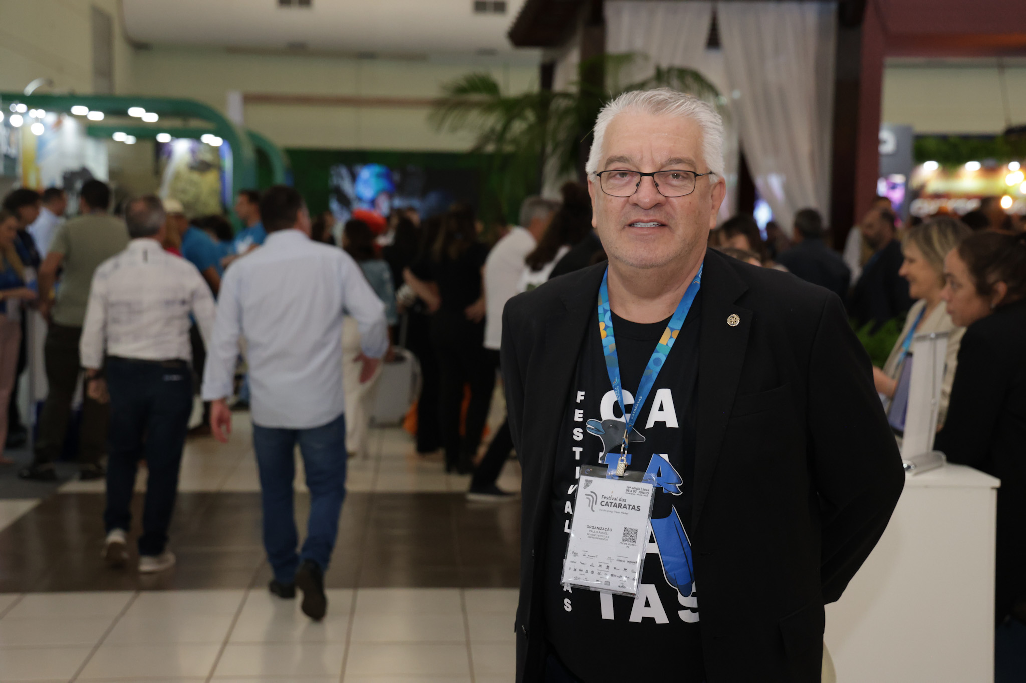 Paulo Angeli, organizador do Festival das Cataratas Paulo Angeli, organizador do Festival das Cataratas
