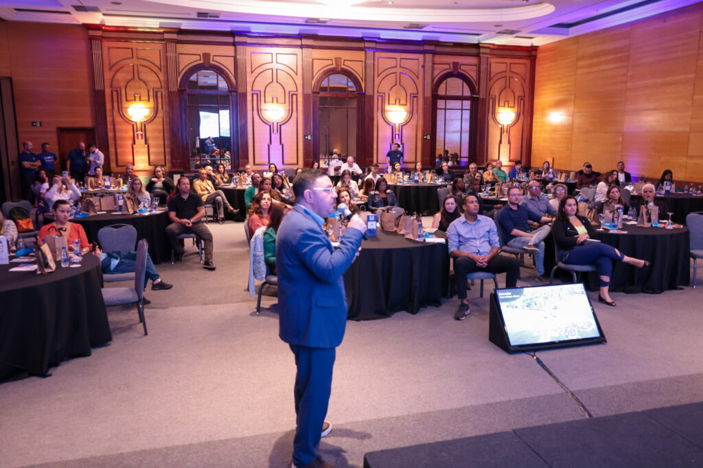 Pedro Gramach, da Setur-BA durante Roadshow M&E etapa Belo Horizonte