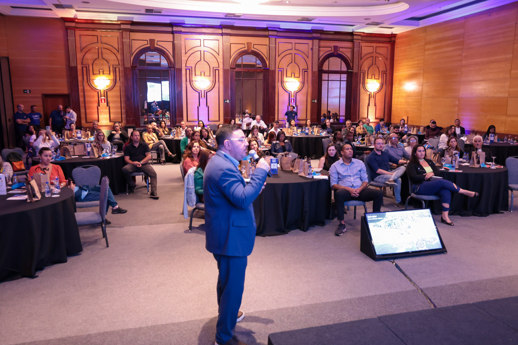 Pedro Gramach, da Setur-BA durante Roadshow M&E etapa Belo Horizonte