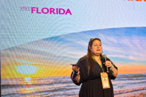 Rafaela Brown, do Visit Florida Na Convenção BWT