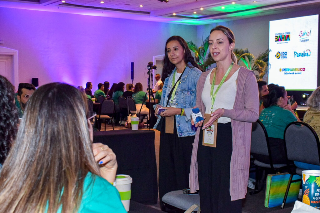 Rafaela Marques e Vanessa Vieira, da Serra Verde Express