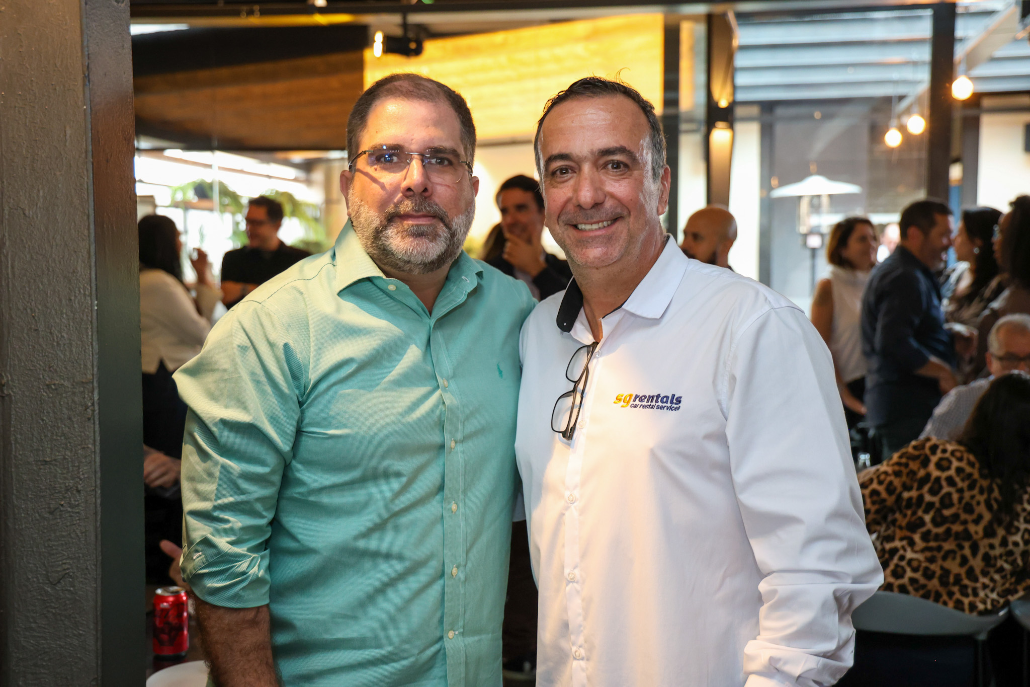 Sérgio Vianna, Lusanova, e Laerte Vertullo, da Hertz Sérgio Vianna, Lusanova, e Laerte Vertullo, da Hertz