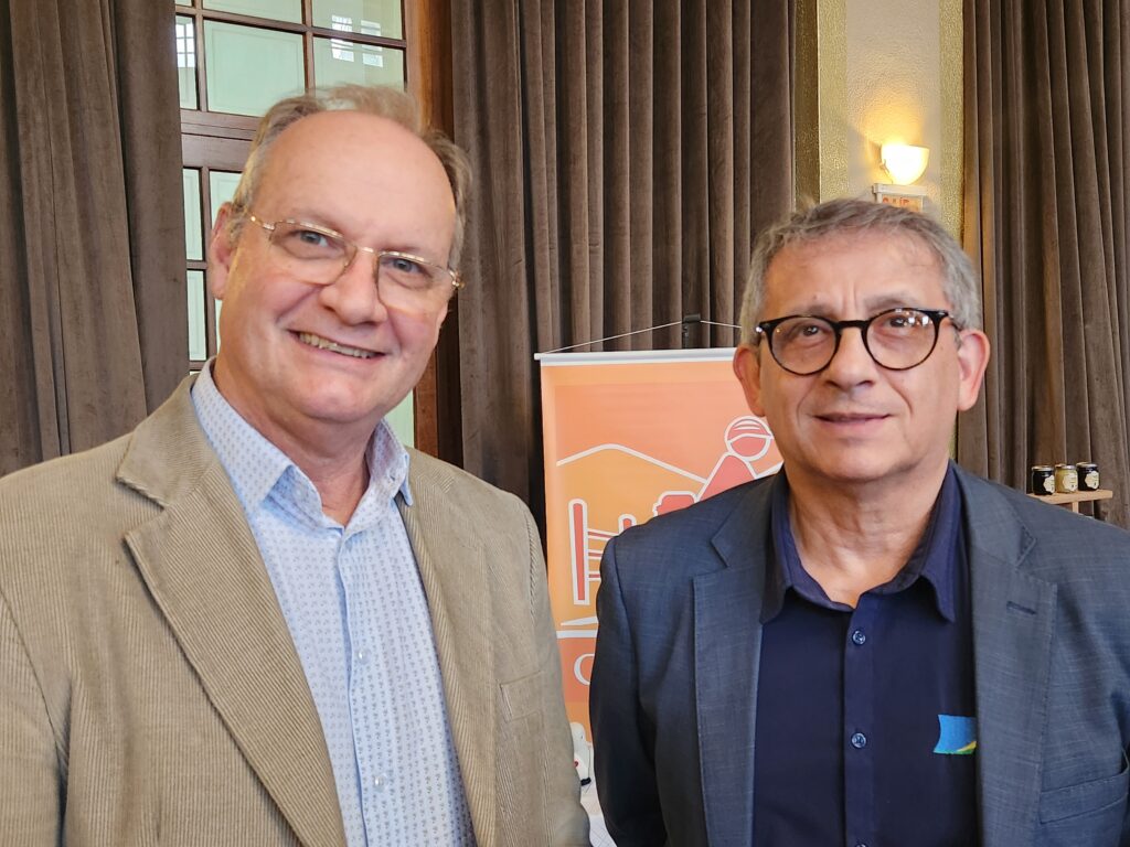 Sido Gessner e Emerson Ferreira, CDL de Timbó