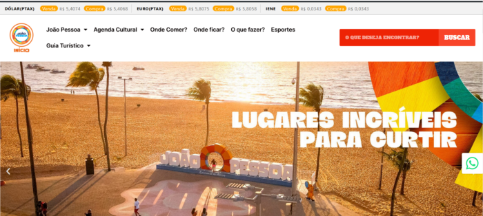 Secretaria de Turismo de João Pessoa lança site de informações turísticas utilizando IA Secretaria de Turismo de João Pessoa lança site de informações turísticas utilizando IA