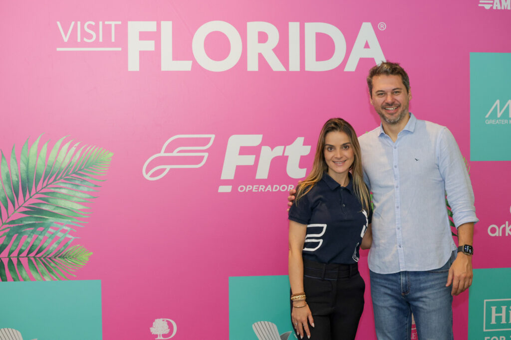 Thaís Machado, diretora de Produtos internacionais e Diego Soares, COO da FRT
