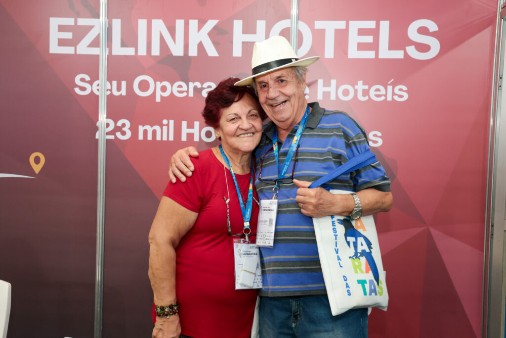 Vera Lúcia e Antonio Trubabi, da LM Turismo
