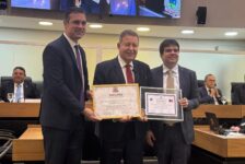 Presidente da FBHA recebe honraria da Câmara Municipal de João Pessoa