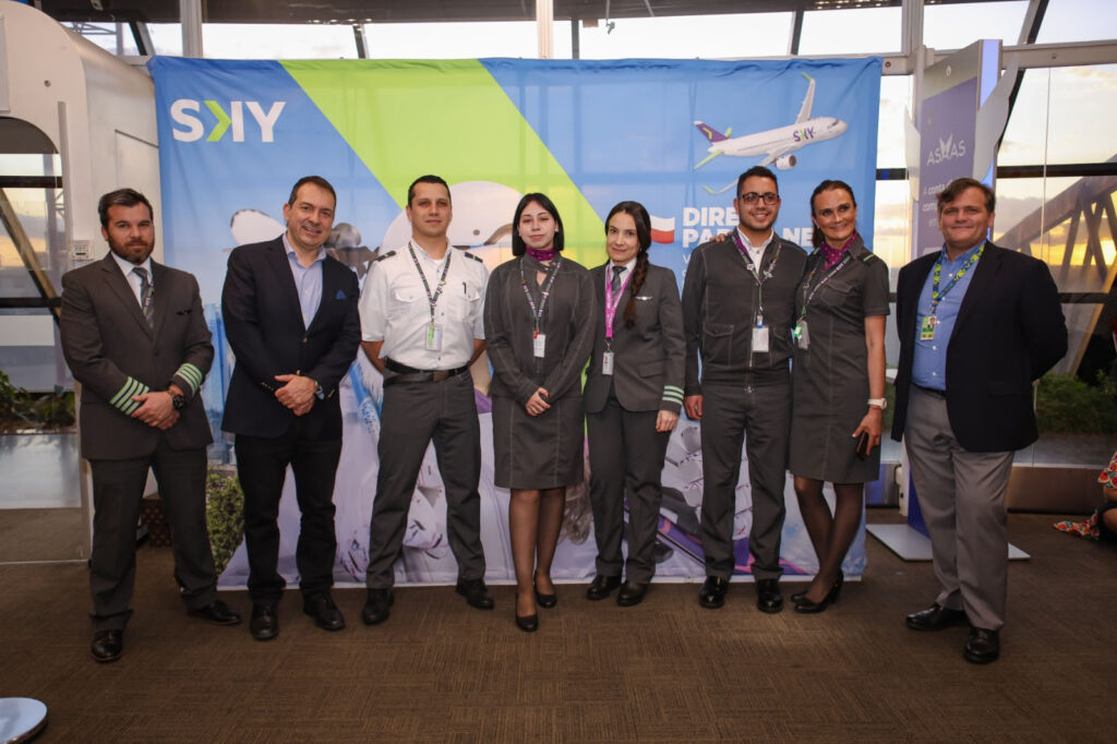 SKY Airline inicia voos diretos de Brasília e Belo Horizonte para Santiago SKY Airline inicia voos diretos de Brasília e Belo Horizonte para Santiago