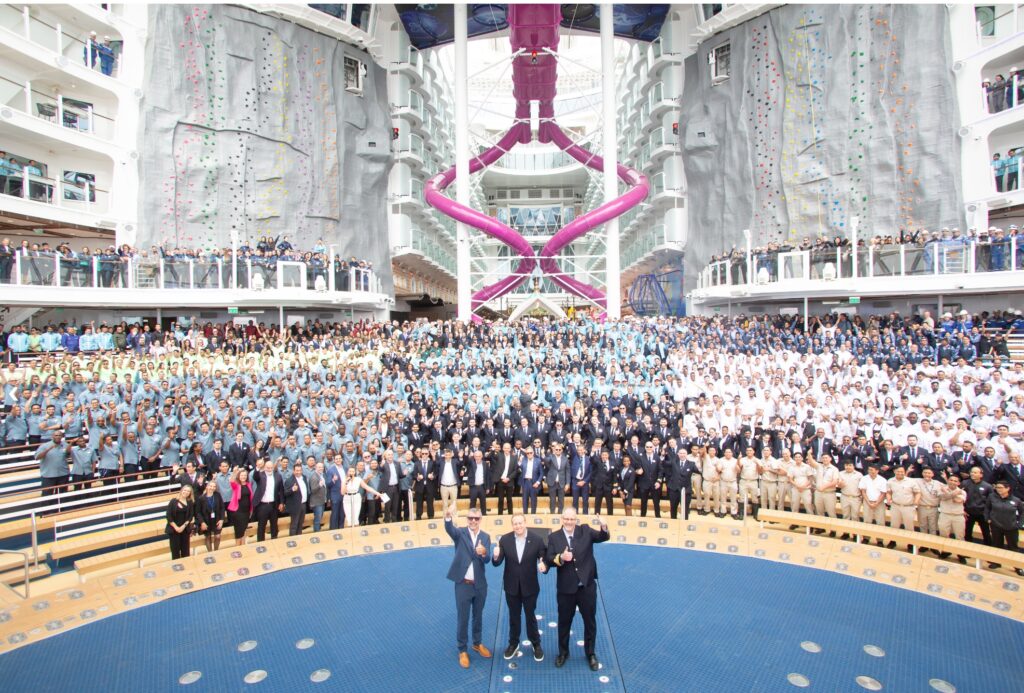 uotpia.3 1 Novo navio da Royal Caribbean, Utopia of the Seas é entregue à armadora