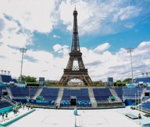 O novo estádio oferece uma visão privilegiada da Torre