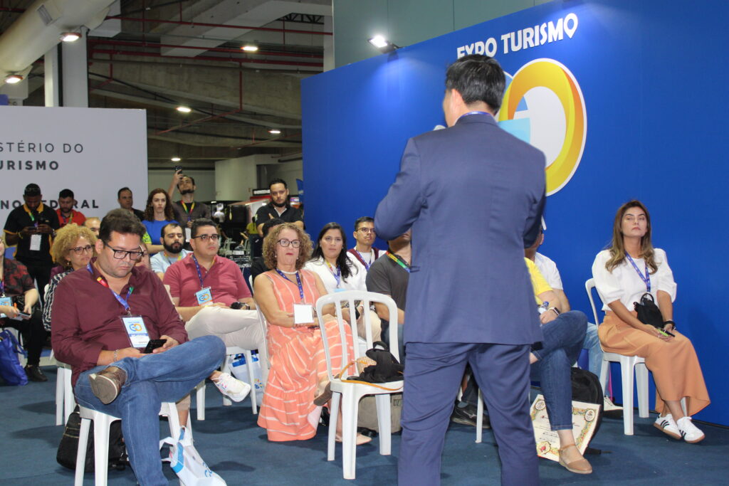 A feira contou ainda com arenas de capacitação