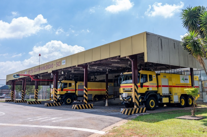 Aeroportos de Congonhas e Montes Claros recebem nota máxima em Resposta a Emergência durante inspeção da Anac 1 Em sete meses de gestão da Aena, Aeroportos de Congonhas passou da nota C para A (Divulgação/Aena/Mass Media)