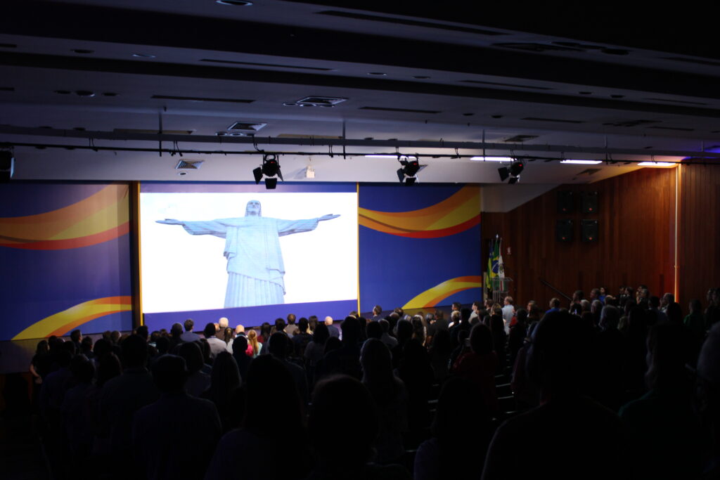 Abertura do evento reforçou o tema de um Brasil unido