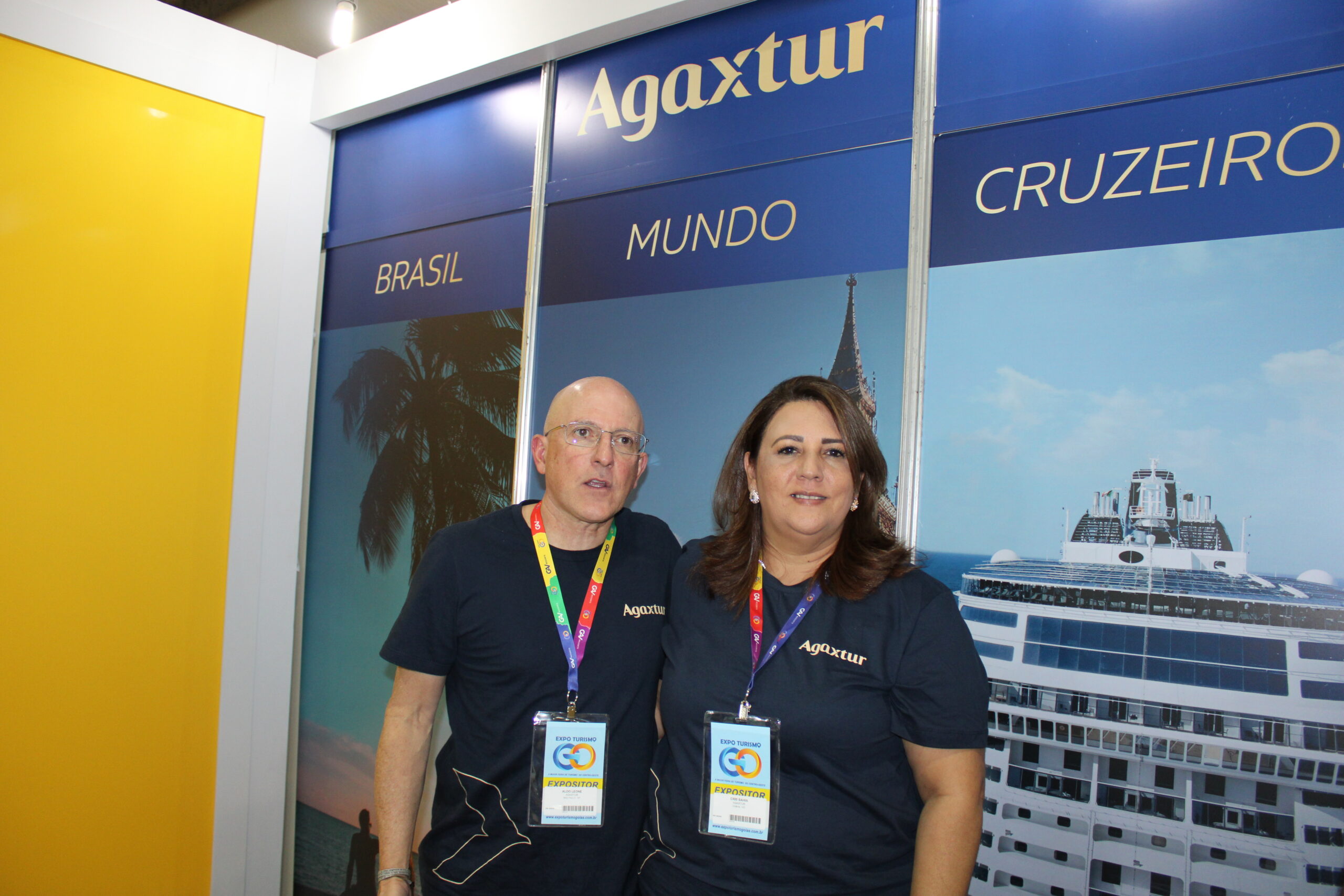 Aldo Leone e Cris Bahia, da Agaxtur Aldo Leone e Cris Bahia, da Agaxtur