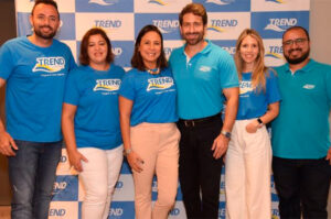 Bruno Heleno com o time da Trend (Divulgação:Trend)