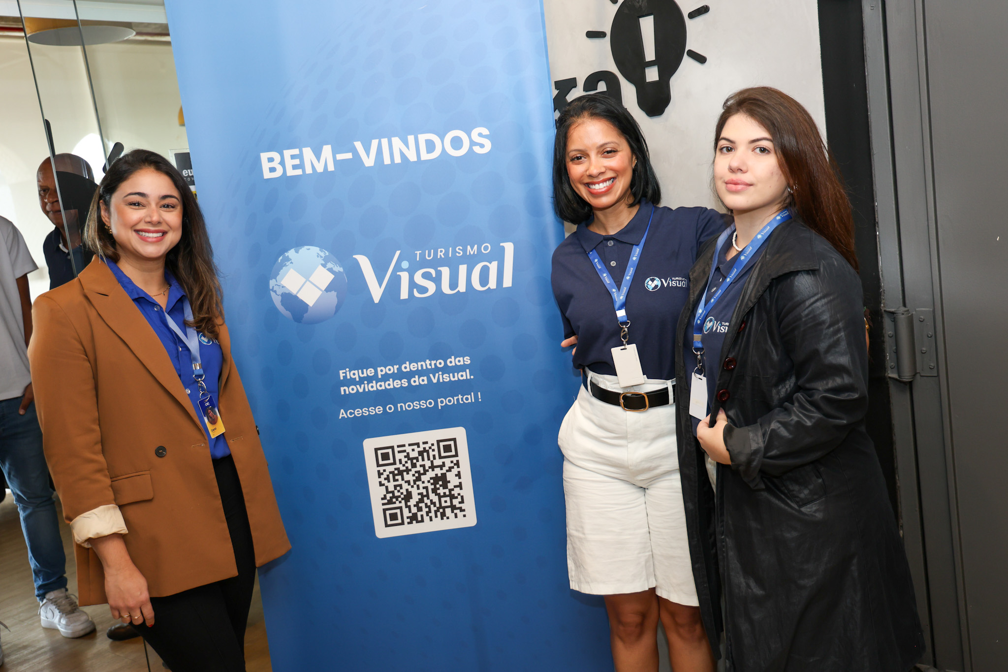 Carolina Tarjano, Meggy Andrade e Ana Montano, da Visual Turismo Carolina Tarjano, Meggy Andrade e Ana Montano, da Visual Turismo