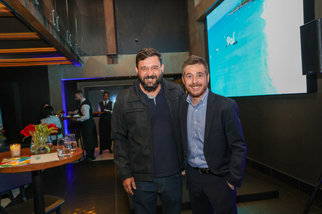 Daniel de Almeida, da CVC Corp e Danilo Barbizan, da Gol