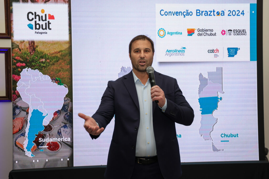 Diego Lapena, ministro de Turismo da Província de Chubut