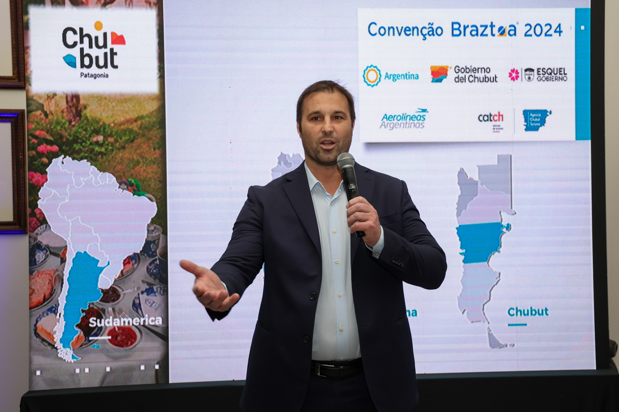 Diego Lapena, ministro de Turismo da Província de Chubut