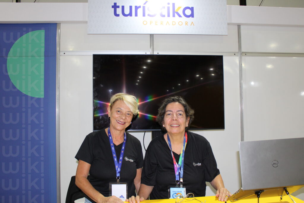 Dulce Ludovico e Jurema Nascimento, da Turistika