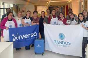 13 agentes foram selecionados para a interação (Divulgação/Diversa Turismo/Sando Hotels & Resorts)