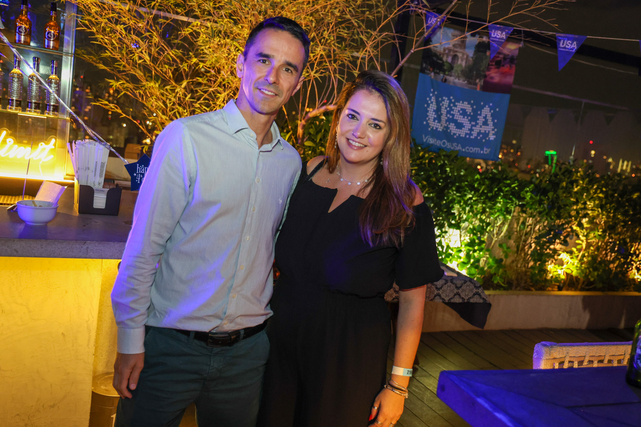 Eduardo Genekian, da Cruise America e Ana Elisa Facchinato, do Brand USA Eduardo Genekian, da Cruise America e Ana Elisa Facchinato, do Brand USA