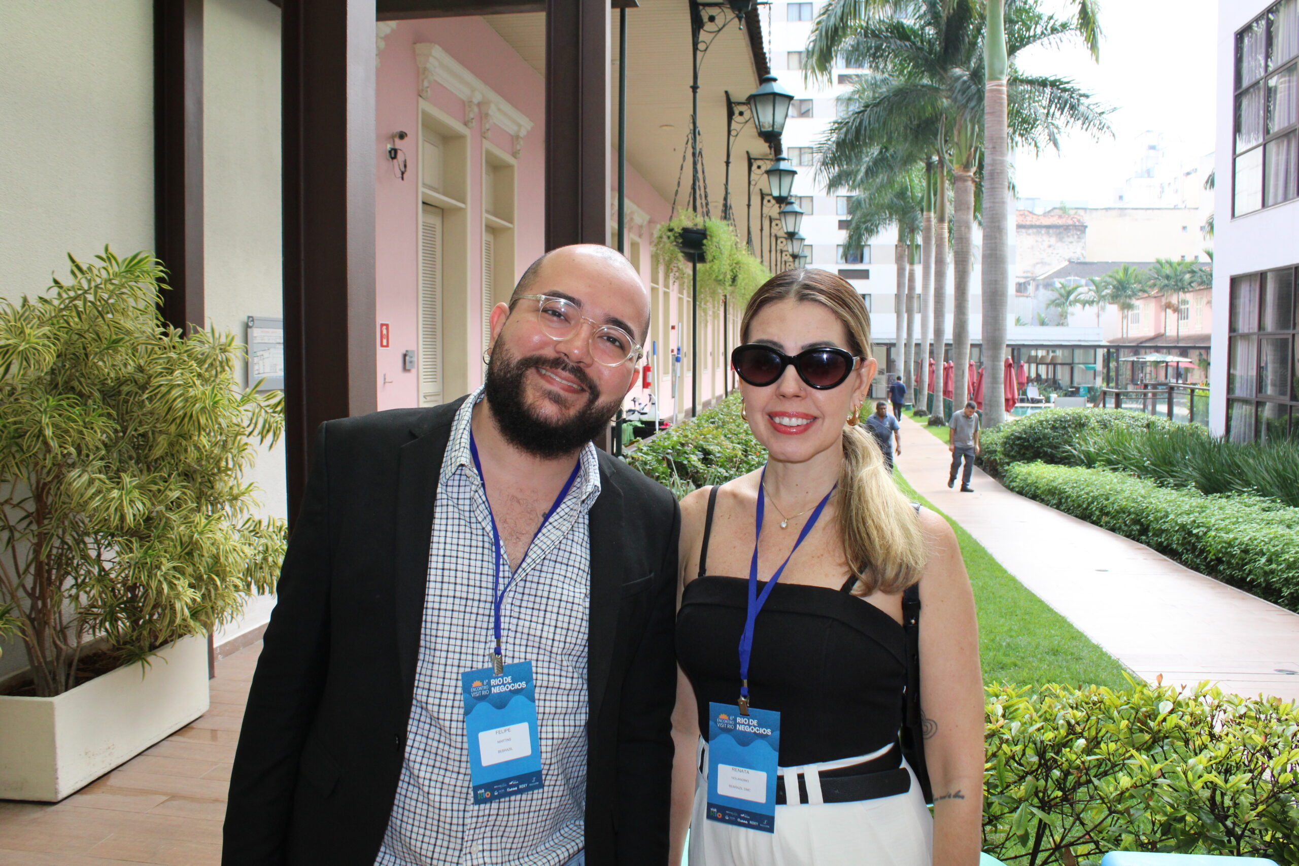 Felipe Martins e Renata Holanda, do Bebrazil DMC Felipe Martins e Renata Holanda, do Bebrazil DMC