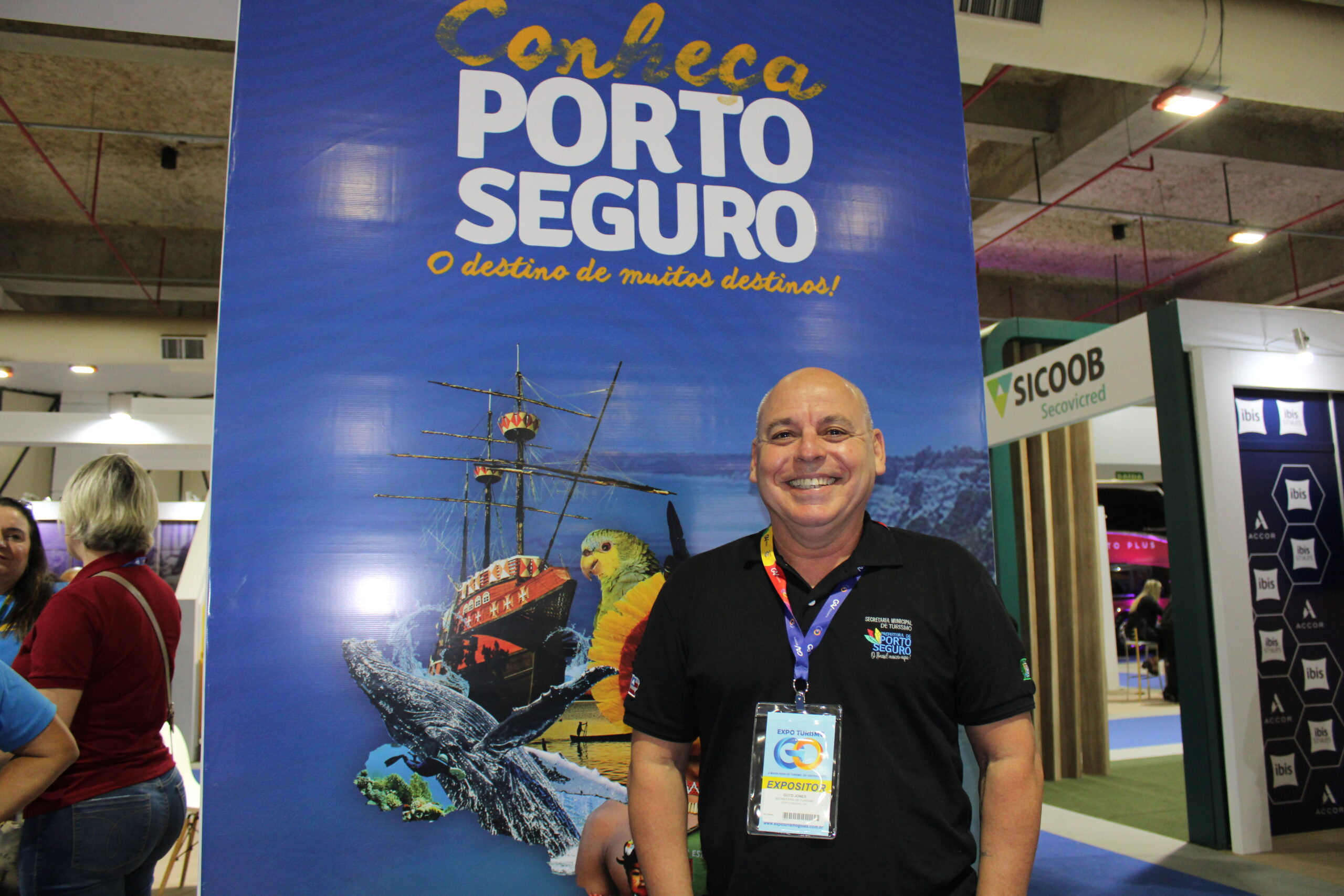 Guto Jones, secretário de Turismo de Porto Seguro Guto Jones, secretário de Turismo de Porto Seguro
