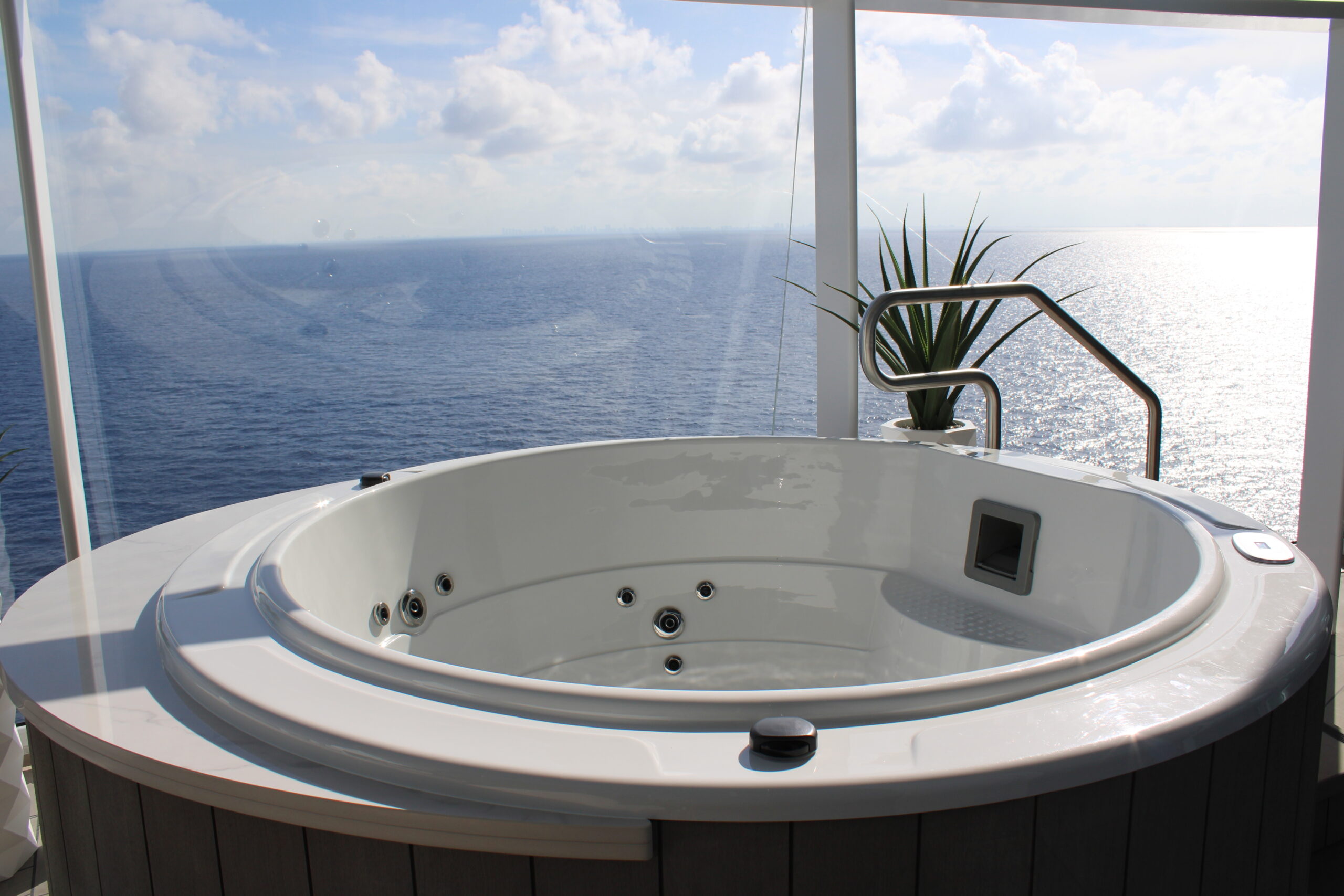 Jacuzzi da Royal Loft Suite